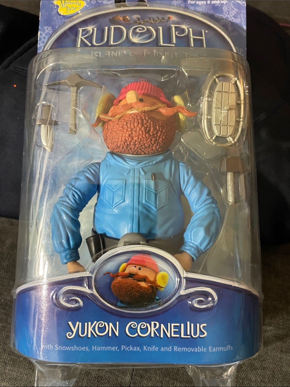 Yukon Cornelius Action Figure – Blue Jacket, Red Hat